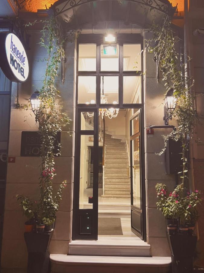 Hanende Hotel 伊斯坦布尔 外观 照片